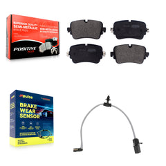 Positive Plus KPW-101607 Disc Brake Pad for 2019 Audi e-tron Quattro - Rear