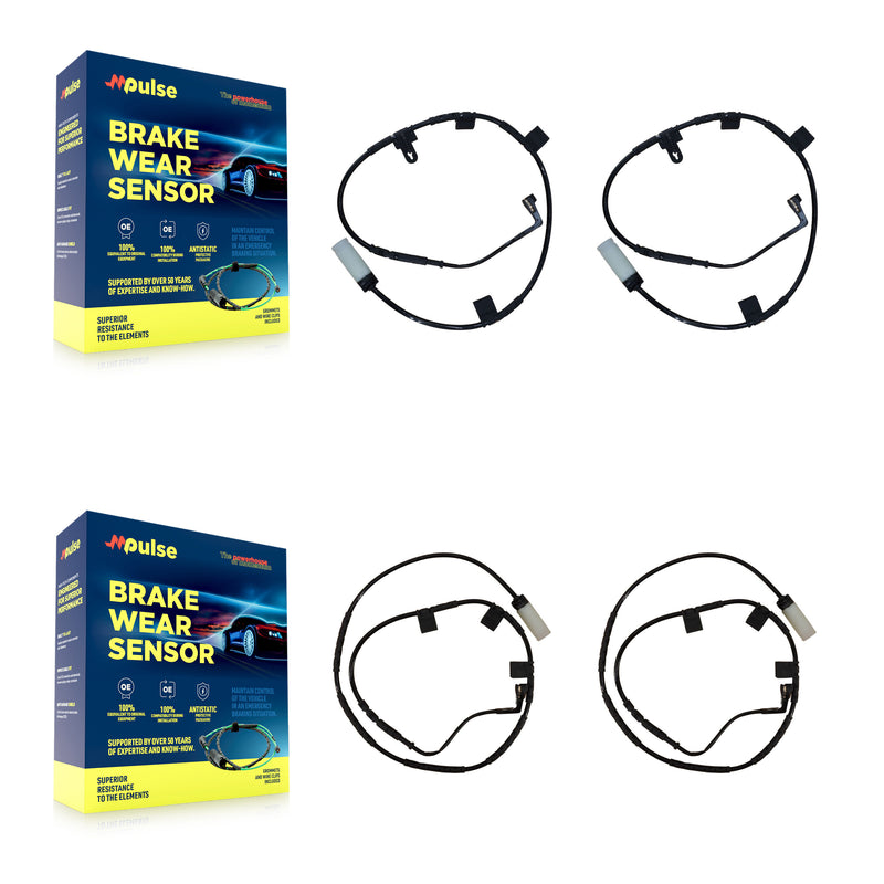 Mpulse KSE-100124 Disc Brake Pad Wear Sensor for 2007-2010 Mini Cooper - Front and Rear