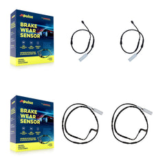 Mpulse KSE-100147 Disc Brake Pad Wear Sensor for 2010-2012 BMW 128i - Front and Rear