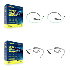 Mpulse KSE-100159 Disc Brake Pad Wear Sensor for 2001-2006 BMW 325xi, BMW 330Ci and More - Front and Rear