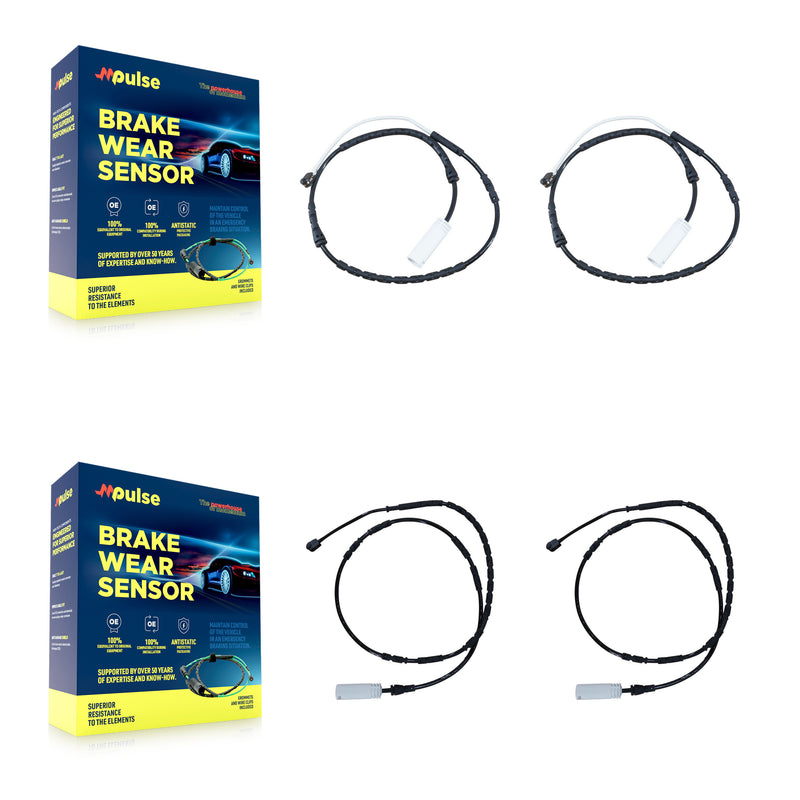 Mpulse KSE-100213 Disc Brake Pad Wear Sensor for 2012 BMW 328i xDrive - Front and Rear