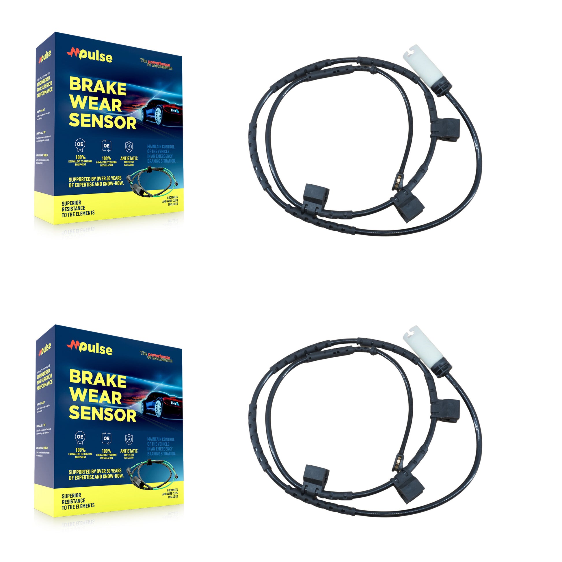 Mpulse KSE-100264 Disc Brake Pad Wear Sensor for 2011-2015 Mini Cooper - Rear