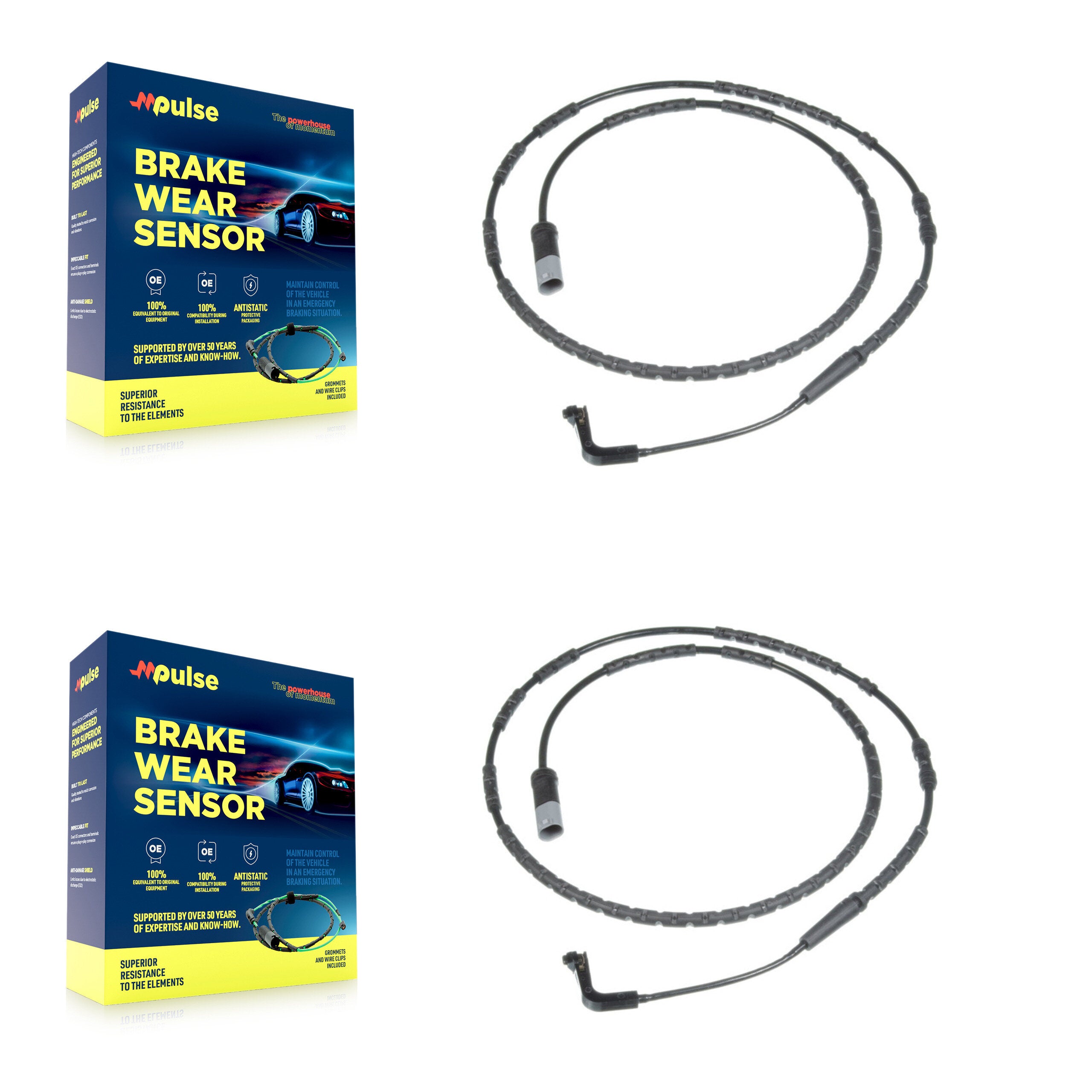 Mpulse KSE-100333 Disc Brake Pad Wear Sensor for 2009-2010 BMW Z4 - Rear