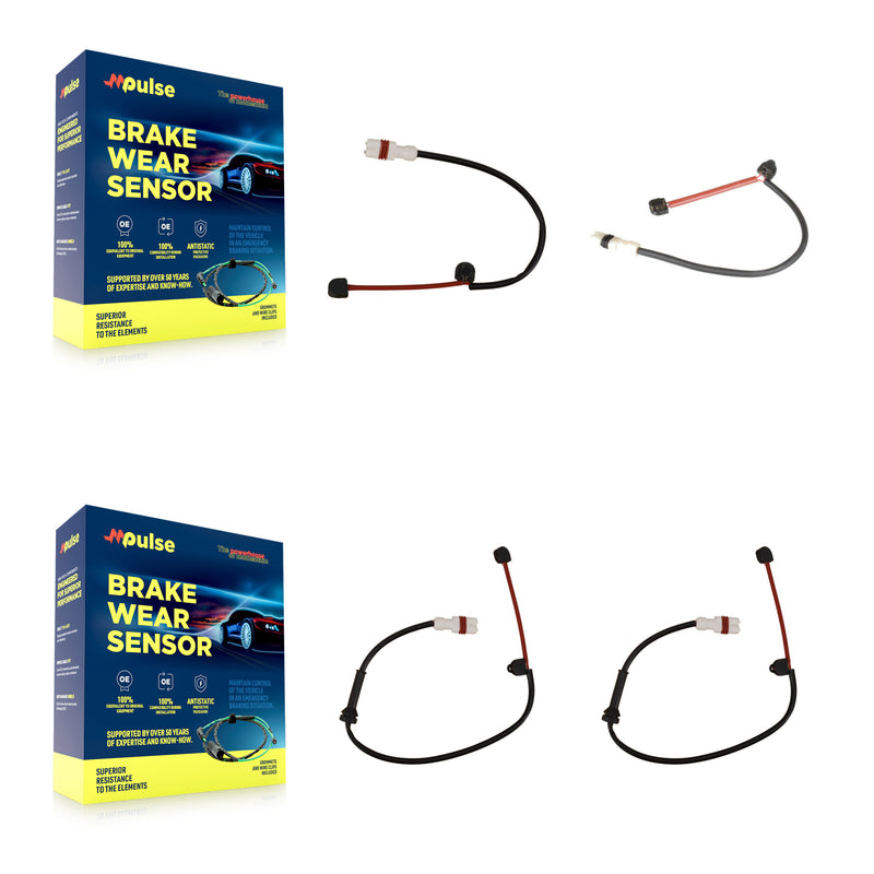 Mpulse KSE-100372 Disc Brake Pad Wear Sensor for 2009-2012 Porsche Boxster, Porsche Cayman - Front and Rear