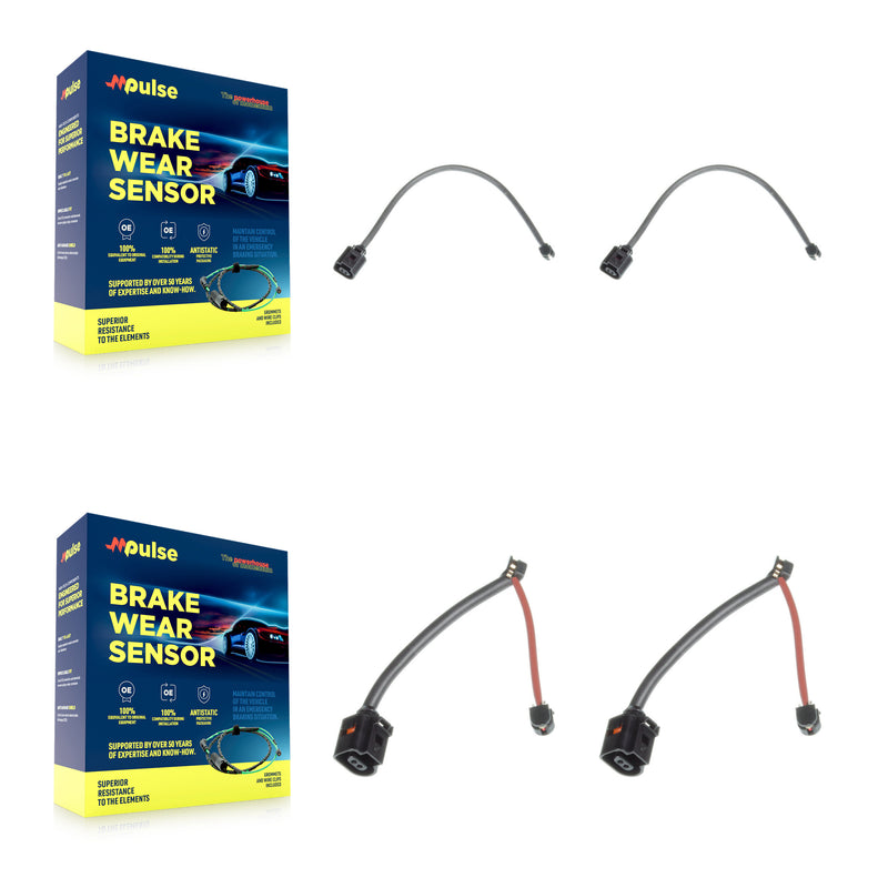 Mpulse KSE-100424 Disc Brake Pad Wear Sensor for 2017-2024 Porsche Panamera, Audi e-tron GT and More - Front and Rear
