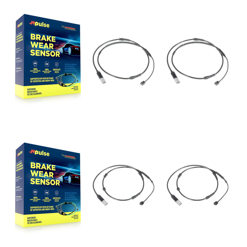Mpulse KSE-100445 Disc Brake Pad Wear Sensor for 2012 BMW 750i - Front and Rear