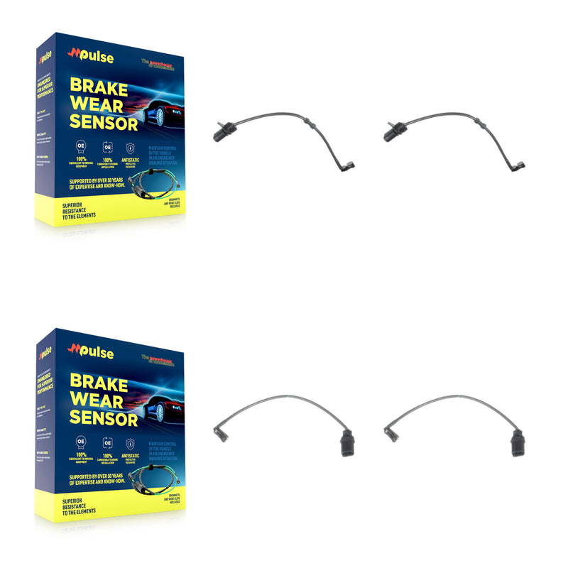 Mpulse KSE-100453 Disc Brake Pad Wear Sensor for 2012-2018 Audi A7 Quattro, Audi A6, Audi A6 Quattro - Front and Rear