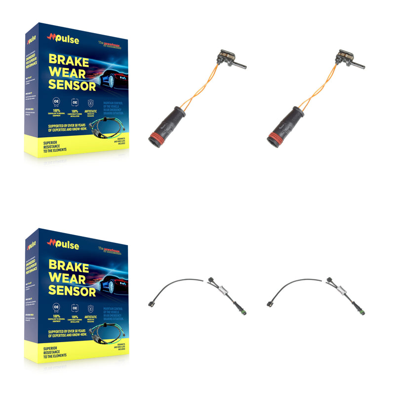 Mpulse KSE-100472 Disc Brake Pad Wear Sensor for 2021 Mercedes-Benz S63 AMG - Front and Rear