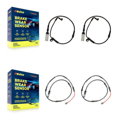 Mpulse KSE-100512 Disc Brake Pad Wear Sensor for 2009-2010 BMW 528i xDrive - Front and Rear