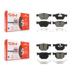 SIM KSM-100032 Disc Brake Pad for 2006-2007 BMW 335xi, BMW 330i, BMW 330xi - Front and Rear