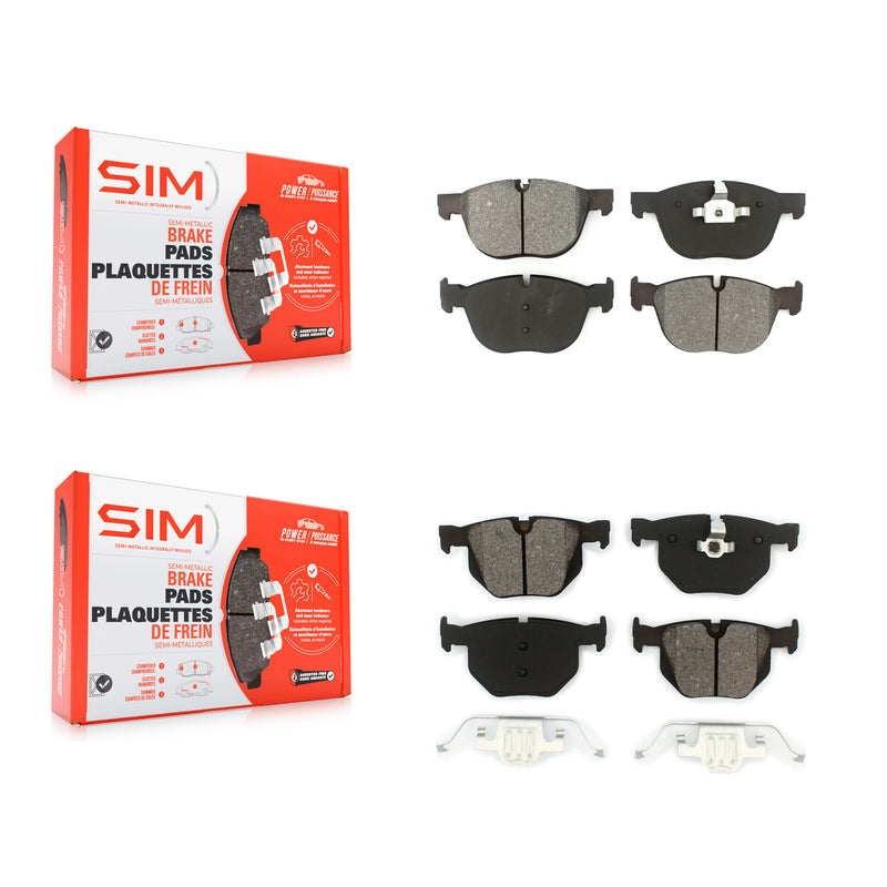 SIM KSM-100103 Disc Brake Pad for 2007-2019 BMW X5, BMW X6 - Front and Rear