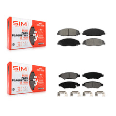 SIM KSM-100125 Disc Brake Pad for 2008-2014 Cadillac CTS - Front and Rear