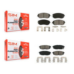 SIM KSM-100187 Disc Brake Pad for 2013-2023 Subaru BRZ, Toyota GR86 and More - Front and Rear