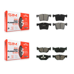 SIM KSM-100191 Disc Brake Pad for 2012-2013 BMW 328i, BMW 328i xDrive - Front and Rear