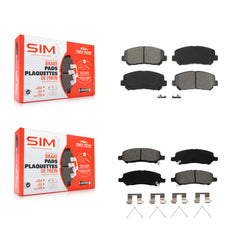 SIM KSM-100200 Disc Brake Pad for 2013-2016 Dodge Dart - Front and Rear