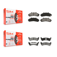 SIM KSM-100285 Disc Brake Pad for 2001 Ford Explorer - Front and Rear