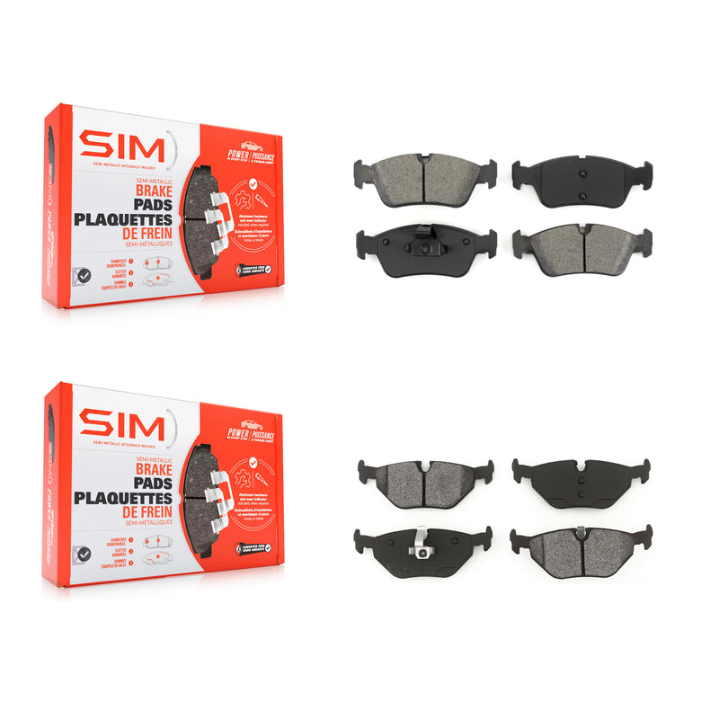 SIM KSM-100323 Disc Brake Pad for 1992-2008 BMW Z4, BMW 320i and More - Front and Rear