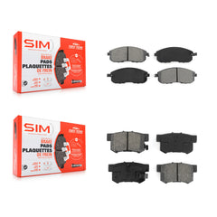 SIM KSM-100343 Disc Brake Pad for 2007-2013 Suzuki SX4 Crossover, Suzuki SX4 - Front and Rear