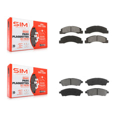 SIM KSM-100354 Disc Brake Pad for 1999-2005 Ford Excursion, Ford F-250 Super Duty, Ford F-350 Super Duty - Front and Rear