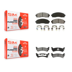 SIM KSM-100356 Disc Brake Pad for 2001-2005 Ford Explorer Sport, Ford Explorer Sport Trac - Front and Rear