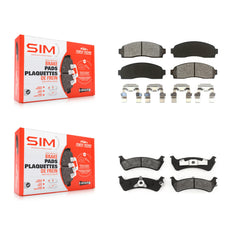 SIM KSM-100357 Disc Brake Pad for 2001-2002 Ford Explorer Sport - Front and Rear