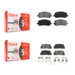 SIM KSM-100390 Disc Brake Pad for 2001-2003 Toyota Highlander - Front and Rear