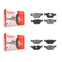 SIM KSM-100435 Disc Brake Pad for 2006-2008 BMW Z4 - Front and Rear