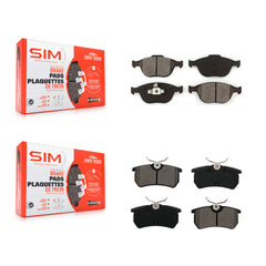 SIM KSM-100478 Disc Brake Pad for 2002-2004 Ford Focus - Front and Rear