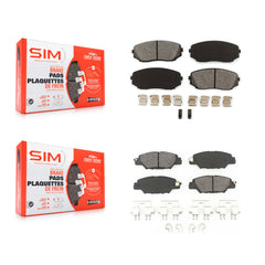 SIM KSM-100481 Disc Brake Pad for 2019-2024 Mazda CX-5 - Front and Rear
