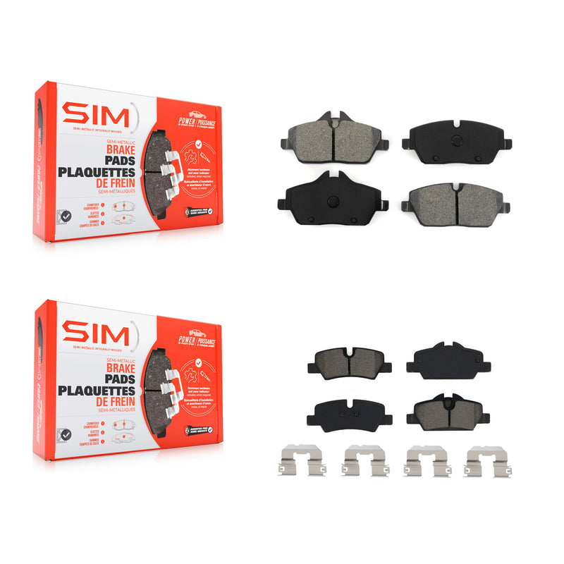 SIM KSM-100495 Disc Brake Pad for 2015-2022 Mini Cooper - Front and Rear