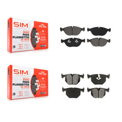 SIM KSM-100541 Disc Brake Pad for 1995-2003 BMW Z8, BMW 750iL - Front and Rear