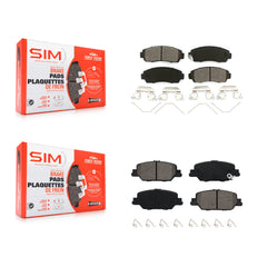 SIM KSM-100564 Disc Brake Pad for 2020-2022 Honda CR-V - Front and Rear
