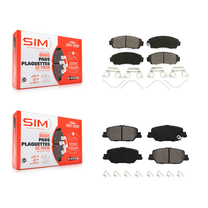 SIM KSM-100564 Disc Brake Pad for 2020-2022 Honda CR-V - Front and Rear