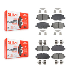 SIM KSM-100594 Disc Brake Pad for 2018-2023 Jeep Compass - Front and Rear