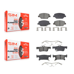 SIM KSM-100597 Disc Brake Pad for 2016-2019 Buick Envision - Front and Rear