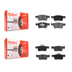 SIM KSM-100611 Disc Brake Pad for 2023-2024 Acura Integra - Front and Rear