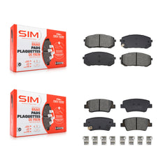 SIM KSM-100627 Disc Brake Pad for 2021-2024 Hyundai Elantra - Front and Rear