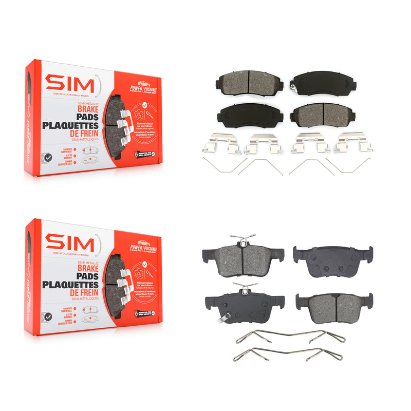 SIM KSM-100657 Disc Brake Pad for 2021-2024 Acura RDX, Acura TLX - Front and Rear