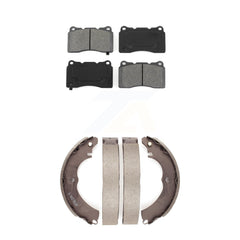 Transit Auto KSN-100002 Disc Brake Pad for 2003-2011 Mitsubishi Lancer - Front and Rear