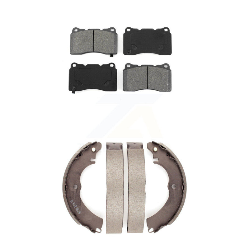 Transit Auto KSN-100002 Disc Brake Pad for 2003-2011 Mitsubishi Lancer - Front and Rear