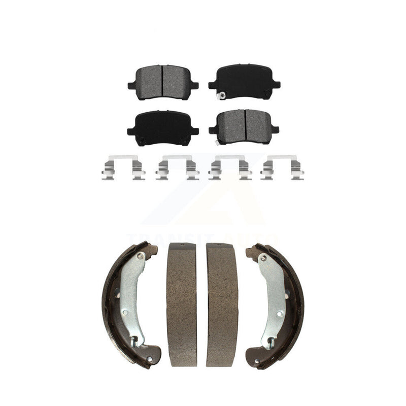 Transit Auto KSN-100003 Disc Brake Pad for 2004-2008 Chevrolet HHR, Pontiac G5 and More - Front and Rear