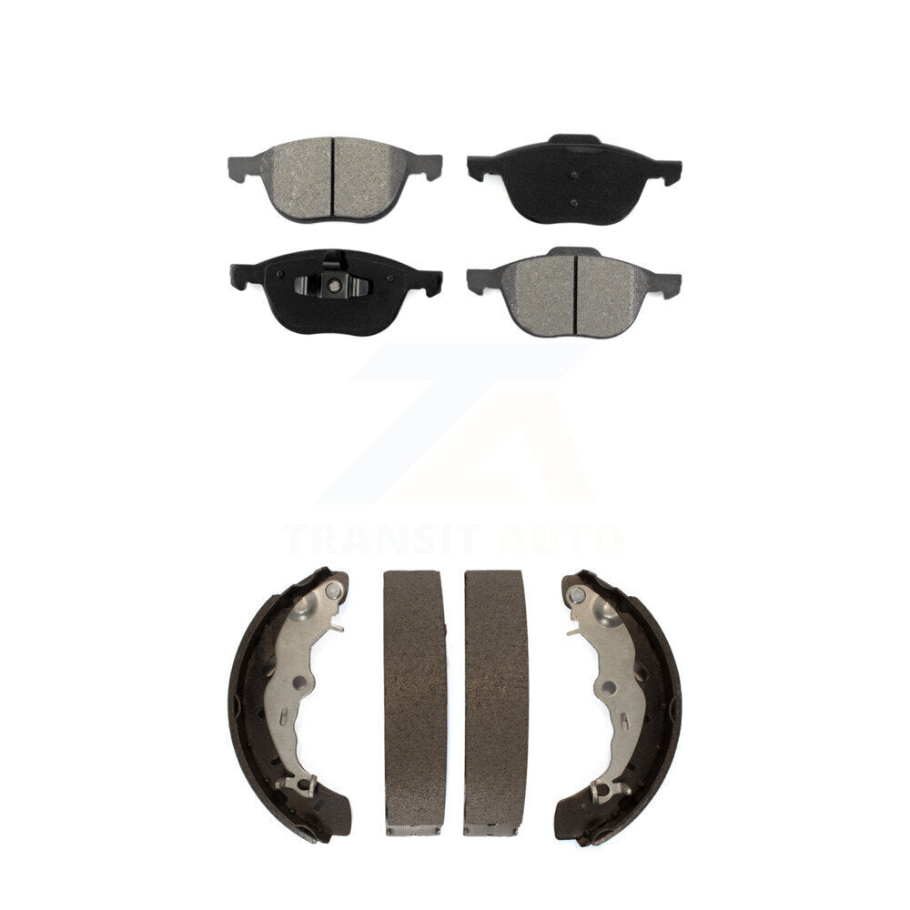 Transit Auto KSN-100007 Disc Brake Pad for 2012-2018 Ford Focus - Front and Rear