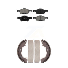 Transit Auto KSN-100009 Disc Brake Pad for 2005-2008 Mazda Tribute, Ford Escape, Mercury Mariner - Front and Rear