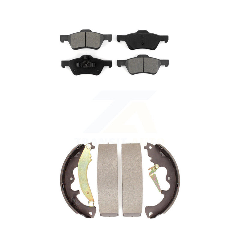 Transit Auto KSN-100010 Disc Brake Pad for 2007-2012 Ford Escape, Mercury Mariner, Mazda Tribute - Front and Rear