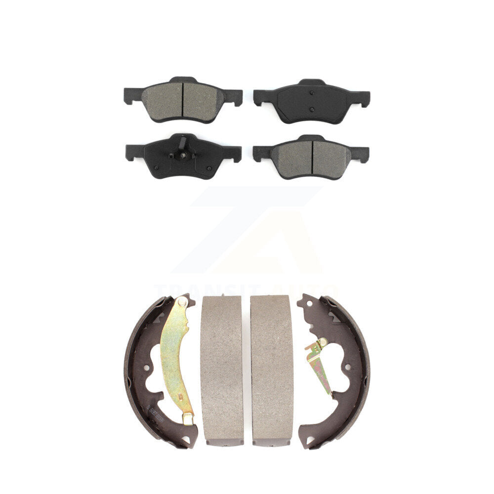 Transit Auto KSN-100011 Disc Brake Pad for 2010-2012 Ford Escape, Mercury Mariner - Front and Rear