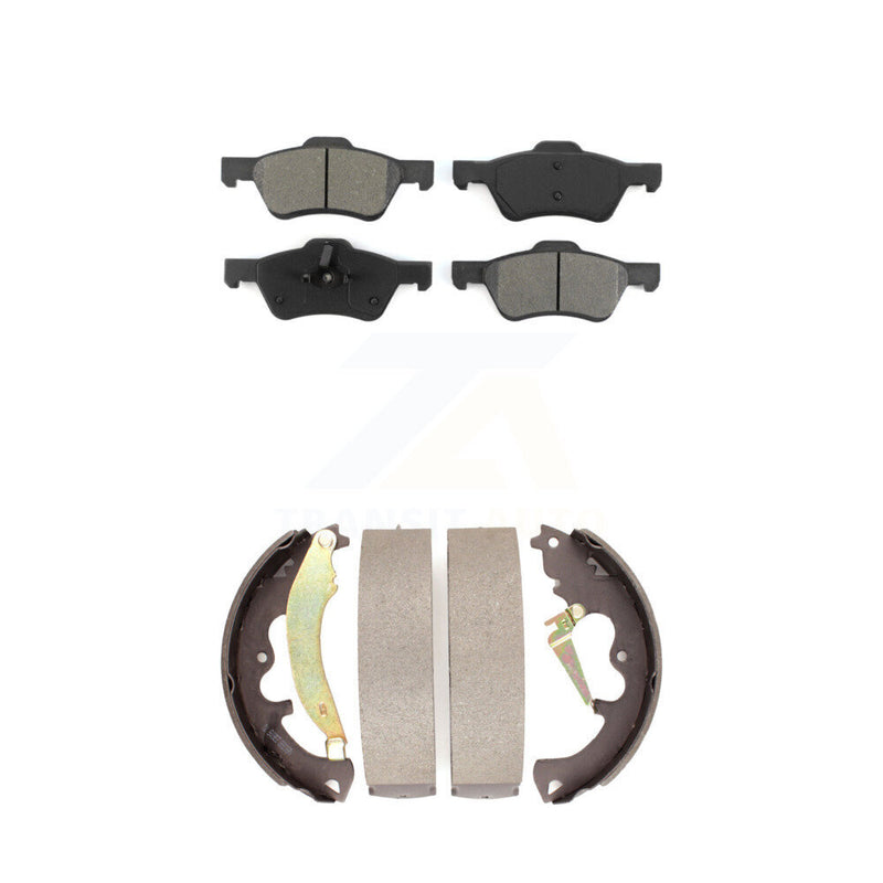 Transit Auto KSN-100011 Disc Brake Pad for 2010-2012 Ford Escape, Mercury Mariner - Front and Rear