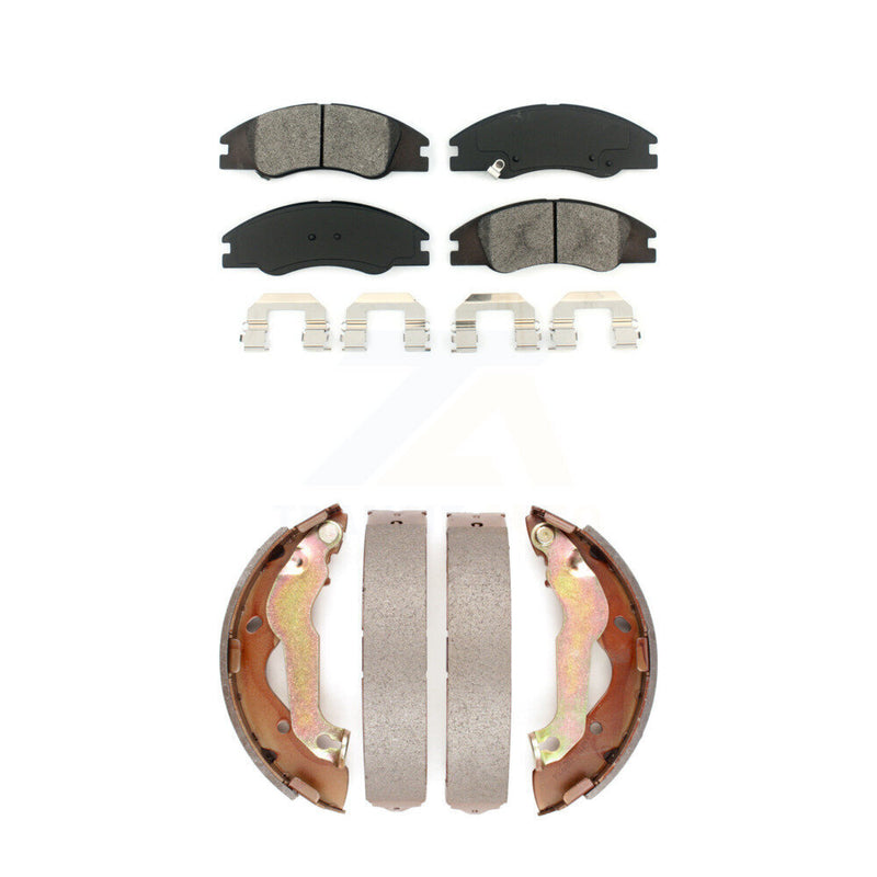 Transit Auto KSN-100012 Disc Brake Pad for 2007-2009 Kia Spectra - Front and Rear