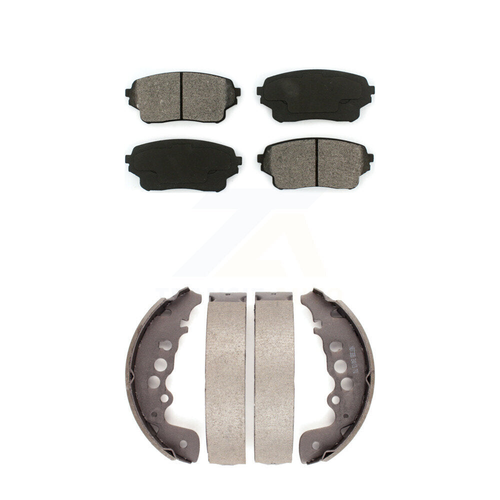 Transit Auto KSN-100015 Disc Brake Pad for 2004 Suzuki Grand Vitara - Front and Rear