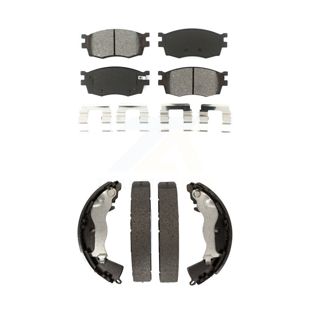 Transit Auto KSN-100018 Disc Brake Pad for 2006-2011 Hyundai Accent, Kia Rio, Kia Rio5 - Front and Rear