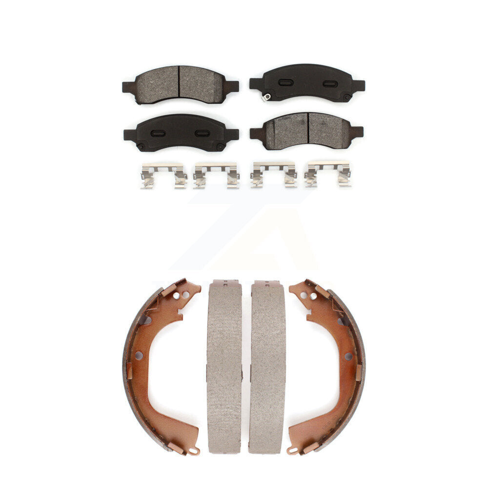 Transit Auto KSN-100022 Disc Brake Pad for 2009-2012 Chevrolet Colorado, GMC Canyon - Front and Rear
